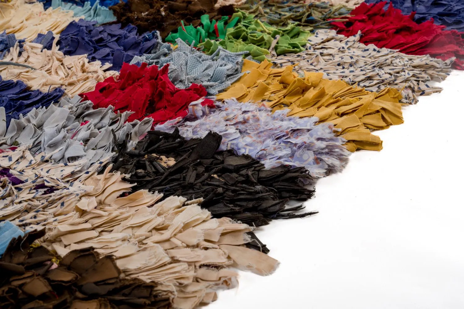 Tappeto Berberi Dal Marocco Boucherouite 380 x 105 cm