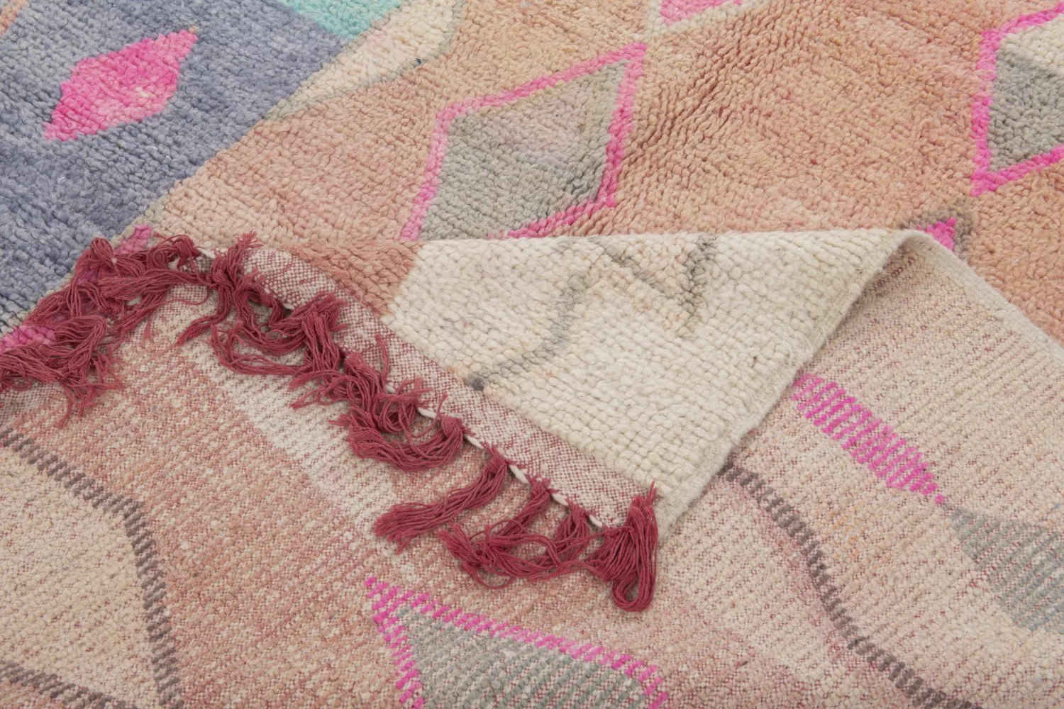 Tappeto Kilim In Stile Berbero Del Marocco Azilal 310 x 200 cm
