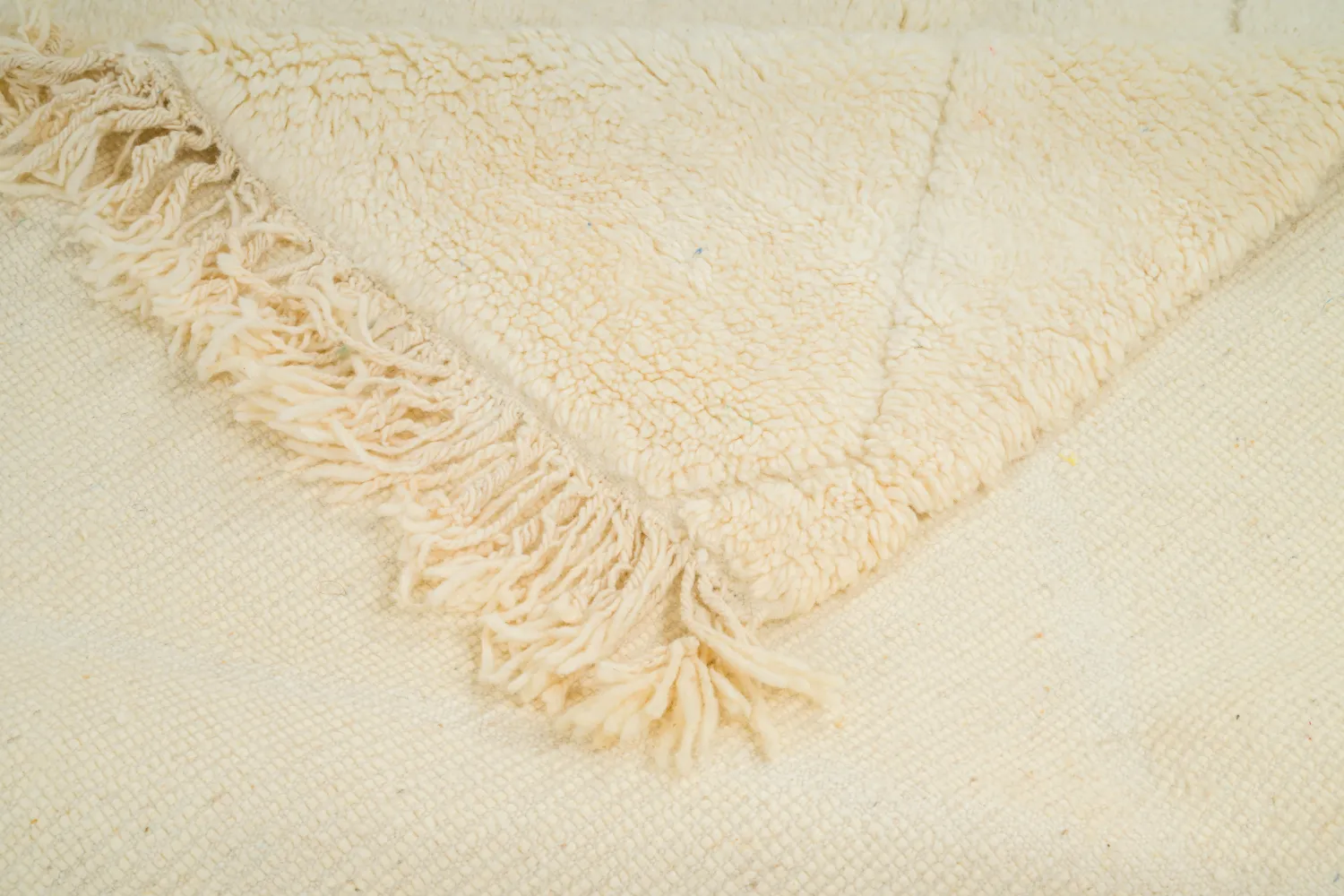 Tappeto Kilim In Stile Berbero Del Marocco Beni Ourain 205 x 310 cm