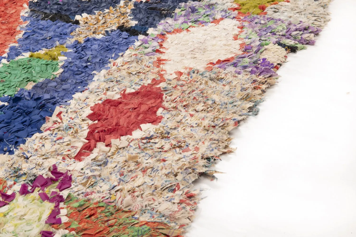 Tappeto Berberi Dal Marocco Boucherouite 295 x 150 cm