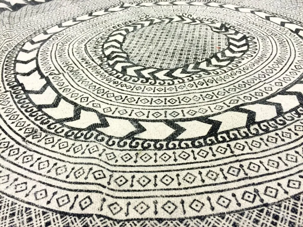 Tappeti rotondi - Marrakech (rotondo) (nero/blanco/grigio)