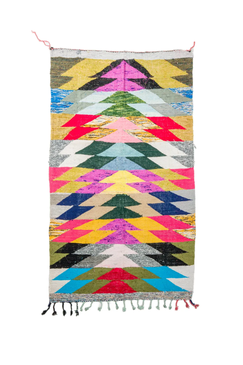 Tappeto Berberi Dal Marocco Boucherouite 155 x 255 cm