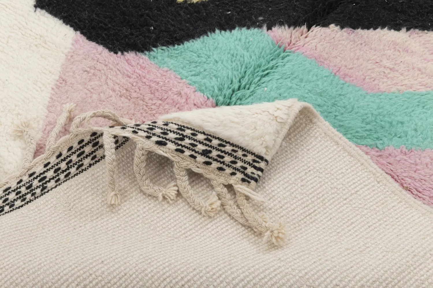 Tappeto Kilim In Stile Berbero Del Marocco Azilal 270 x 160 cm