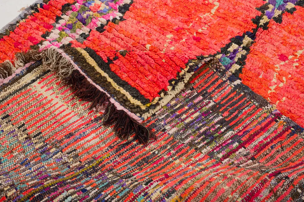Tappeto Berberi Dal Marocco Boucherouite 360 x 170 cm