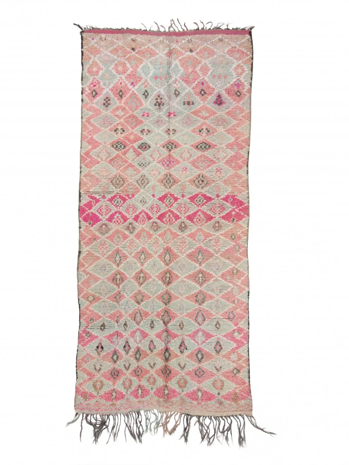 Tappeto Kilim In Stile Berbero Del Marocco Azilal Special Edition 350 x 150 cm