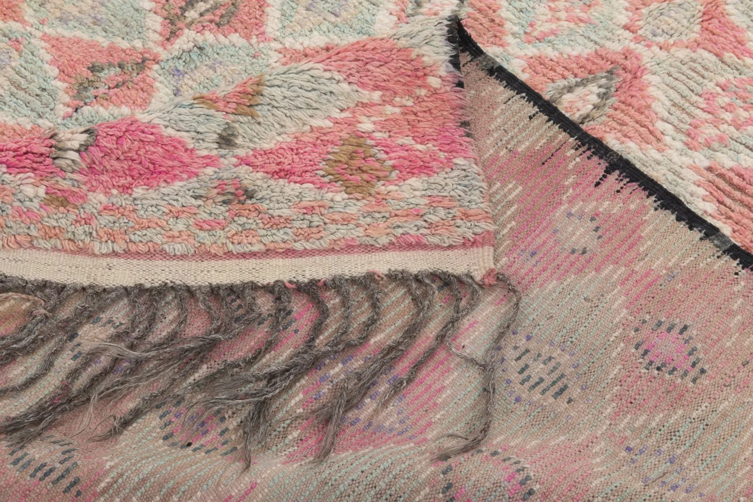 Tappeto Kilim In Stile Berbero Del Marocco Azilal Special Edition 350 x 150 cm