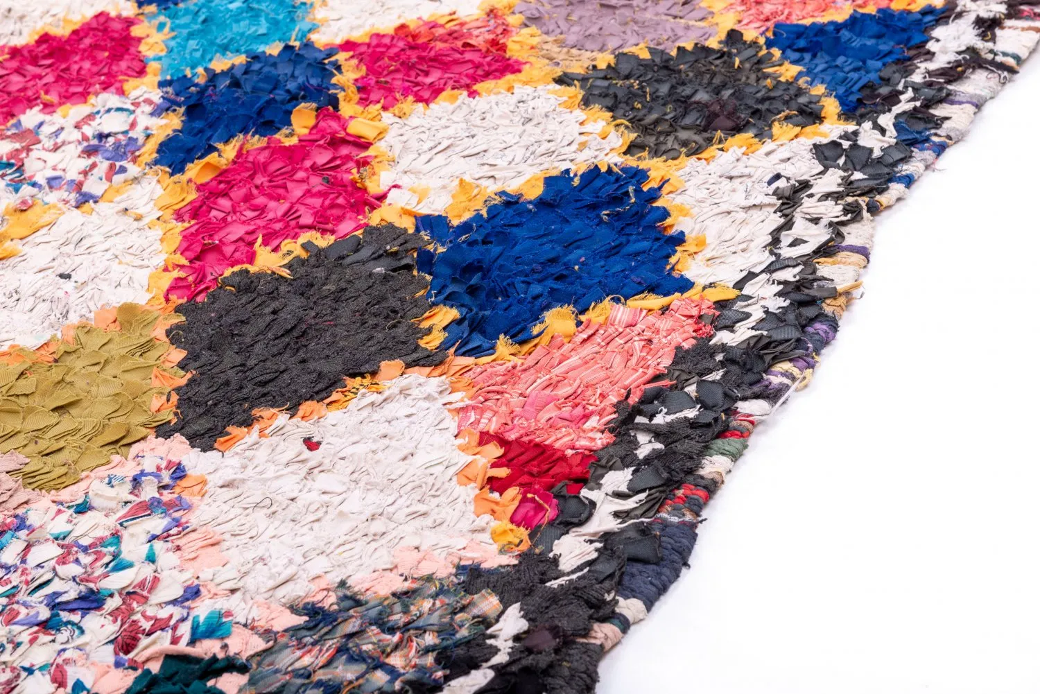 Tappeti Berberi Dal Marocco Boucherouite 185 x 150 cm