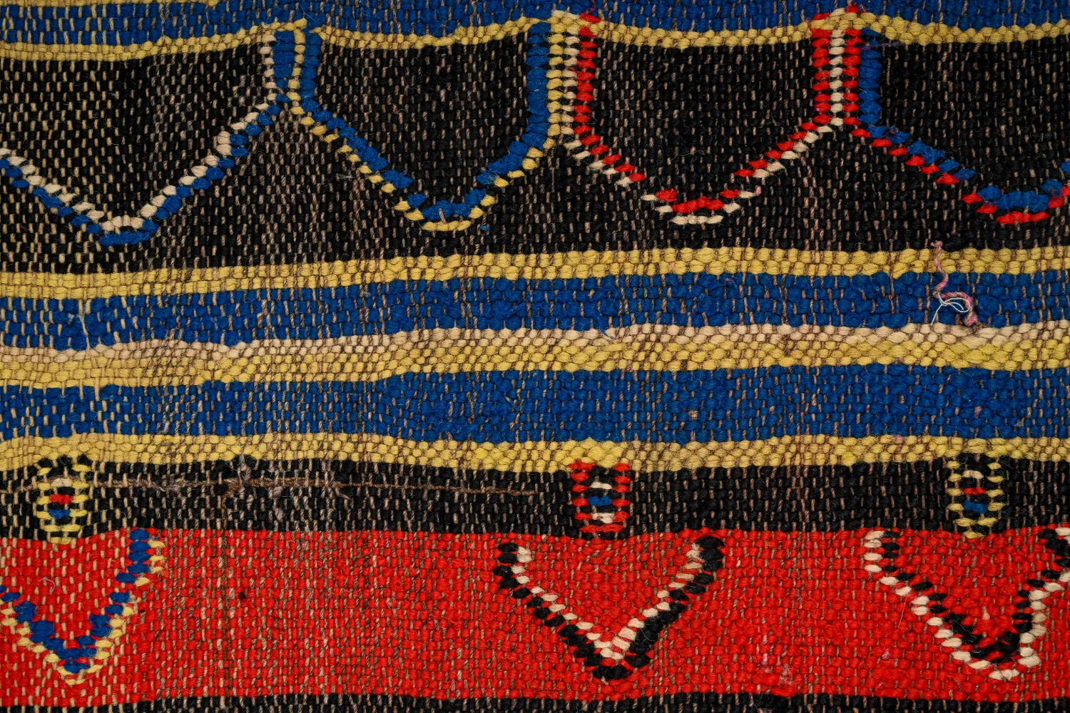 Tappeto Berberi Dal Marocco Boucherouite 165 x 235 cm