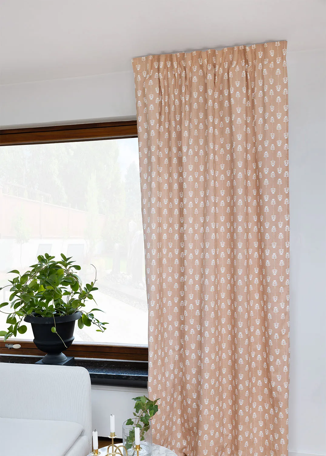 Tende - Cortina di cotone Sari (rosa)