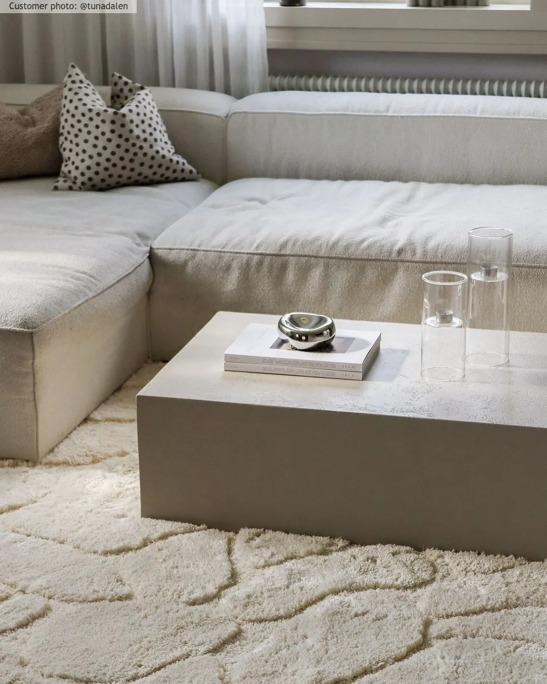 Tappeto A Pelo Lungo - Ada (offwhite)