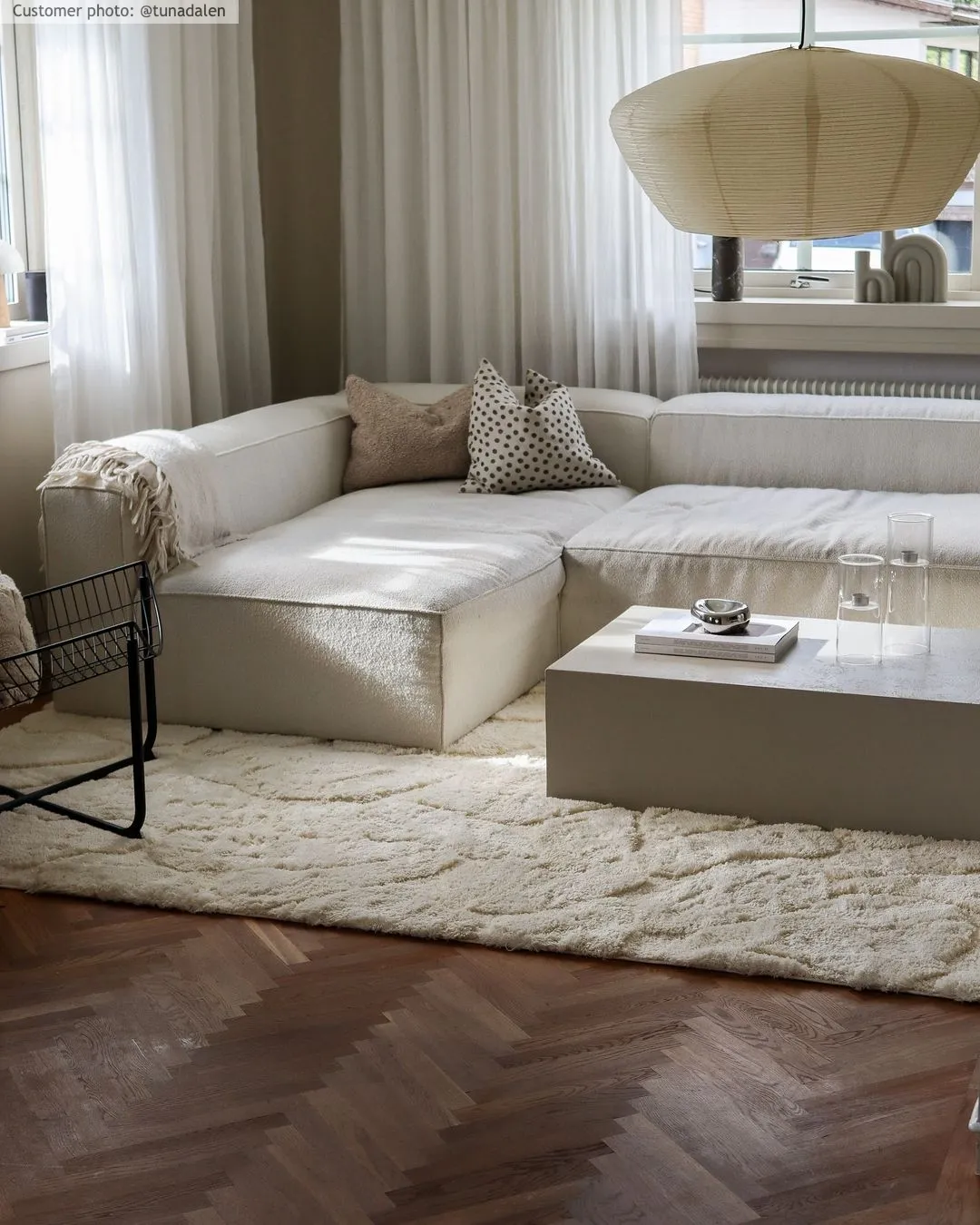 Tappeto A Pelo Lungo - Ada (offwhite)