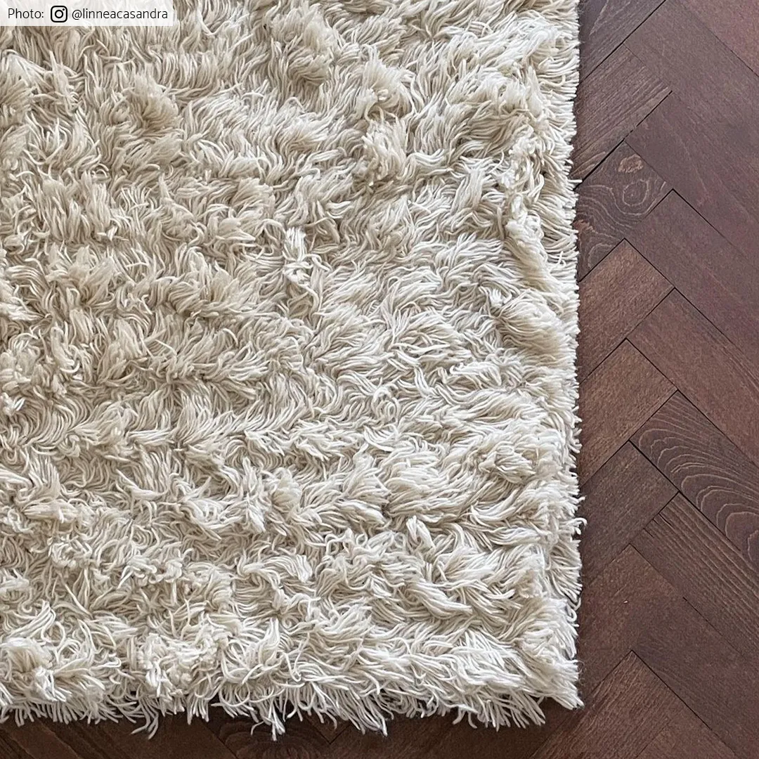 Tappeto In Lana - Aliste Wool Shaggy (alabaster gleam)