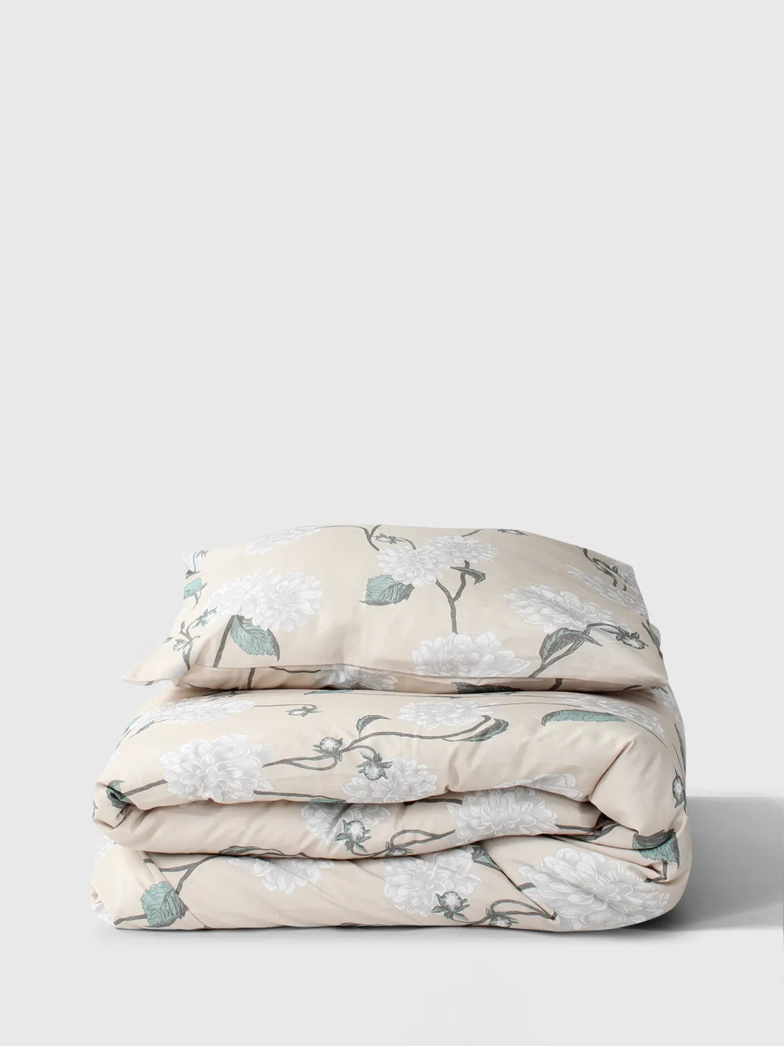 Set copripiumino - Alyssa (beige/grigio)