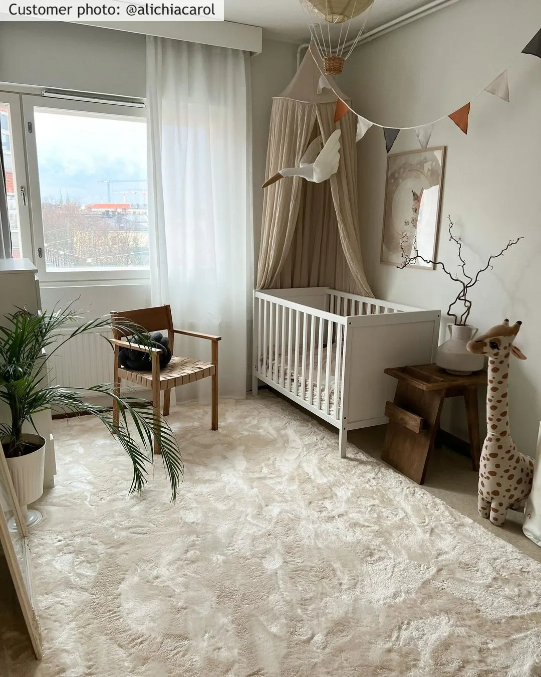 Tappeto A Pelo Lungo - Aranga Super Soft Fur (beige)