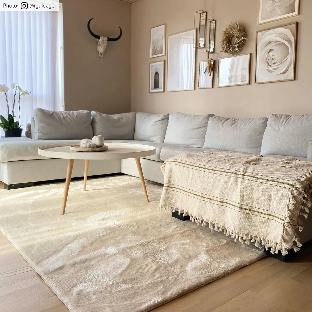 Tappeto A Pelo Lungo - Aranga Super Soft Fur (beige)