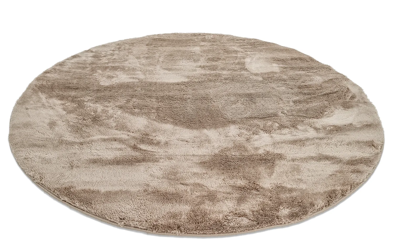 Tappeti rotondi - Aranga Super Soft Fur (marrone)