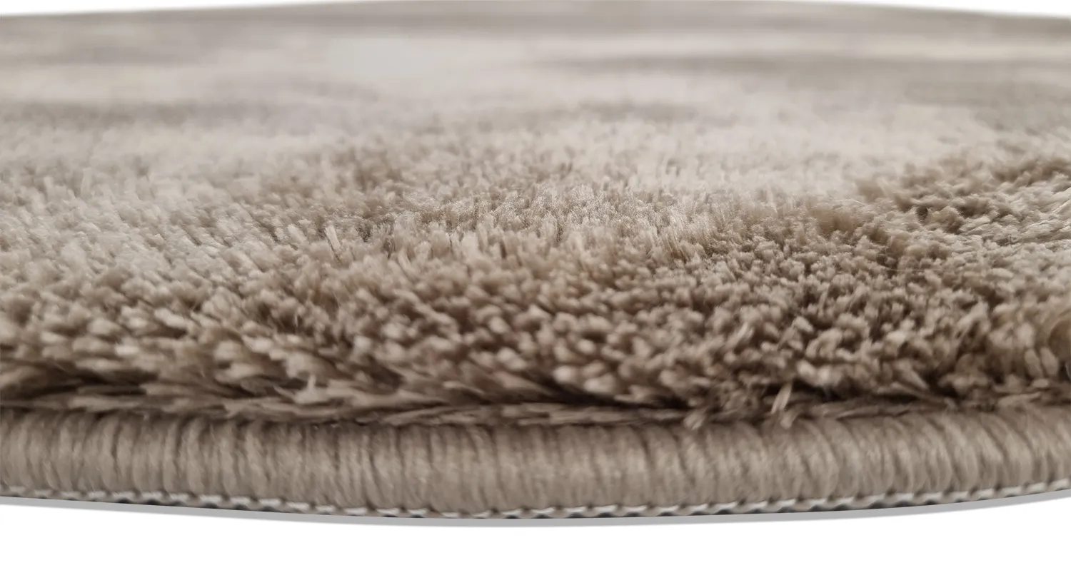 Tappeti rotondi - Aranga Super Soft Fur (marrone)