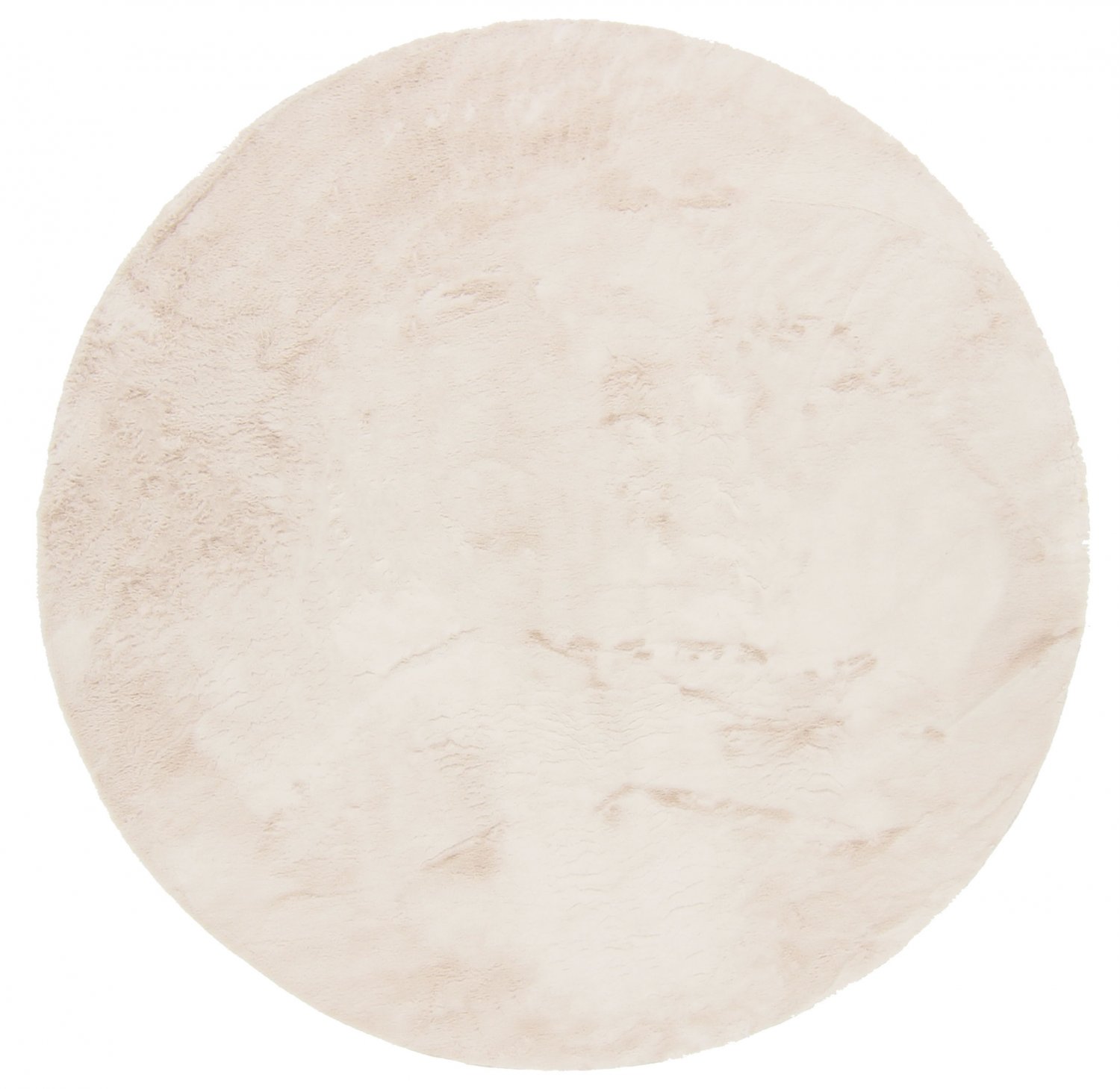 Tappeti rotondi - Aranga Super Soft Fur (beige)