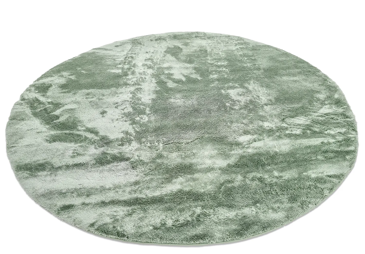 Tappeti rotondi - Aranga Super Soft Fur (verde)