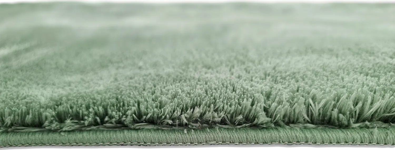 Tappeto A Pelo Lungo - Aranga Super Soft Fur (verde)