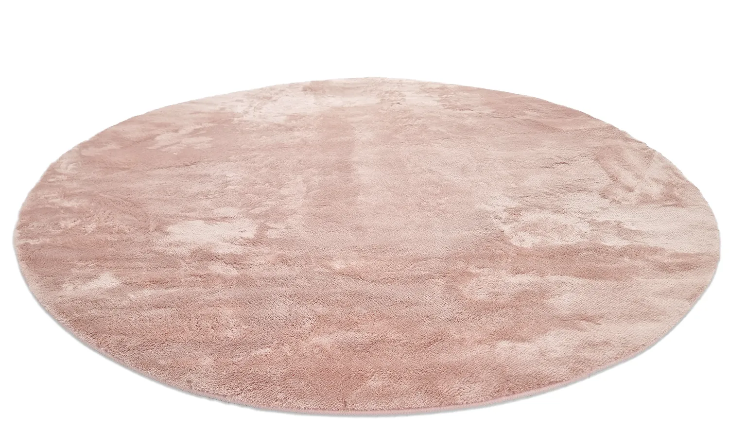 Tappeti rotondi - Aranga Super Soft Fur (rosa)