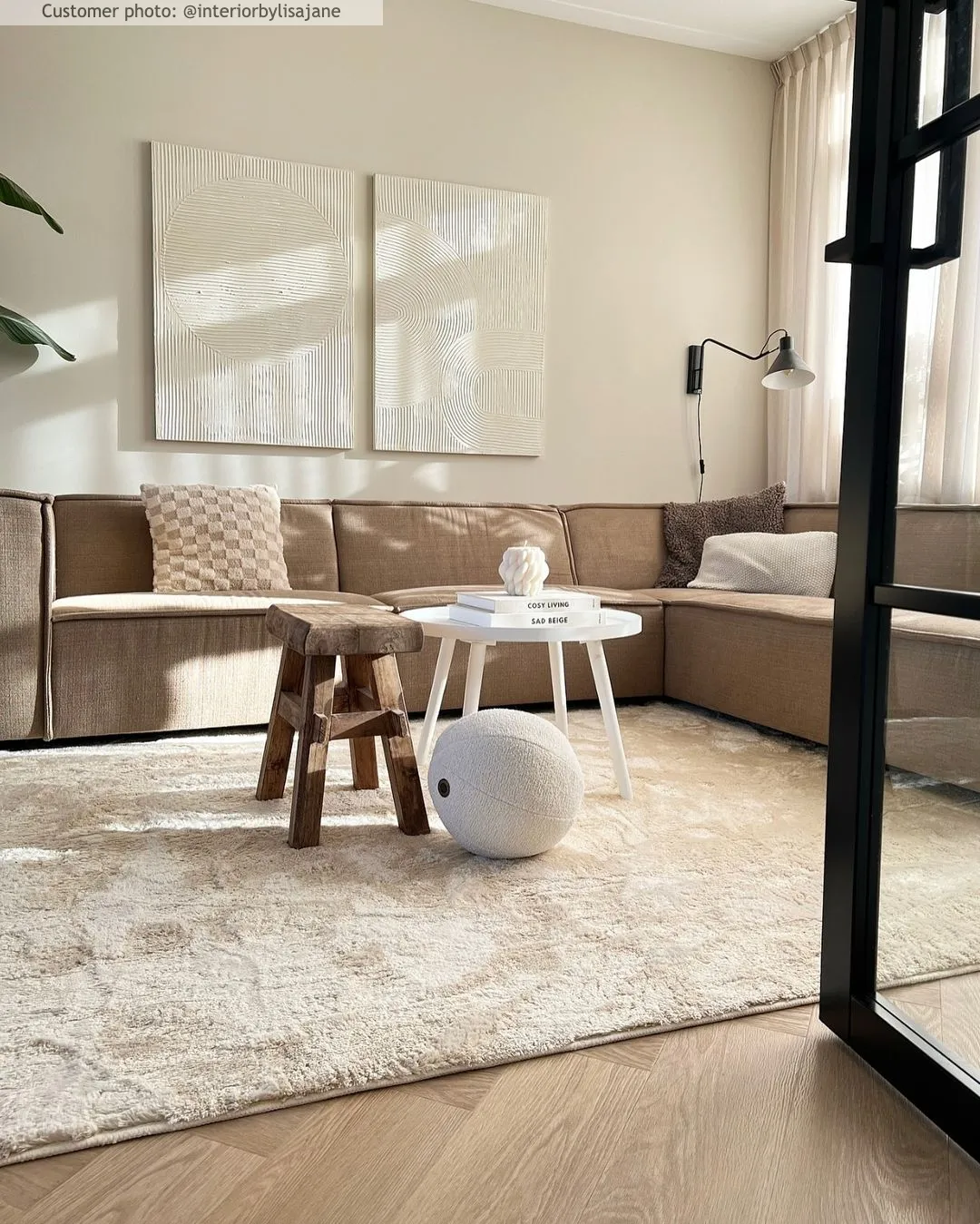 Tappeto A Pelo Lungo - Aranga Super Soft Fur (beige)