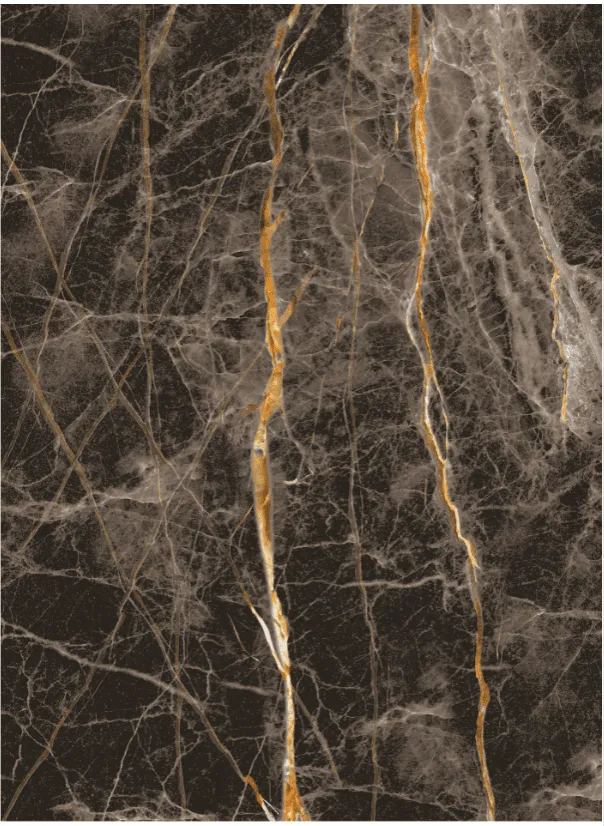 Tappeto Wilton - Aris (nero/oro)