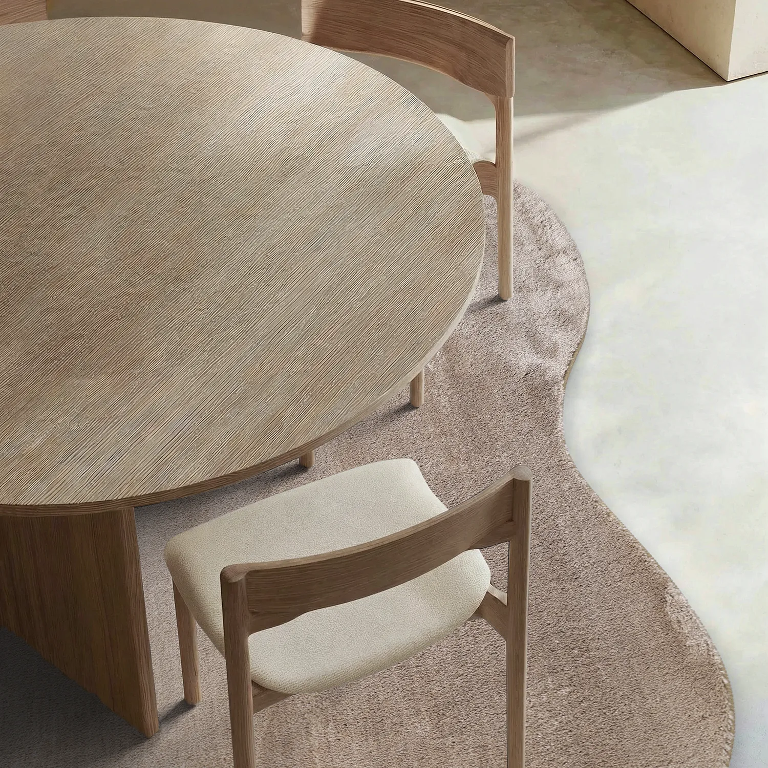 Tappeto Shaggy Ondulato Asimmetrico - Aranga Super Soft Fur (marrone)