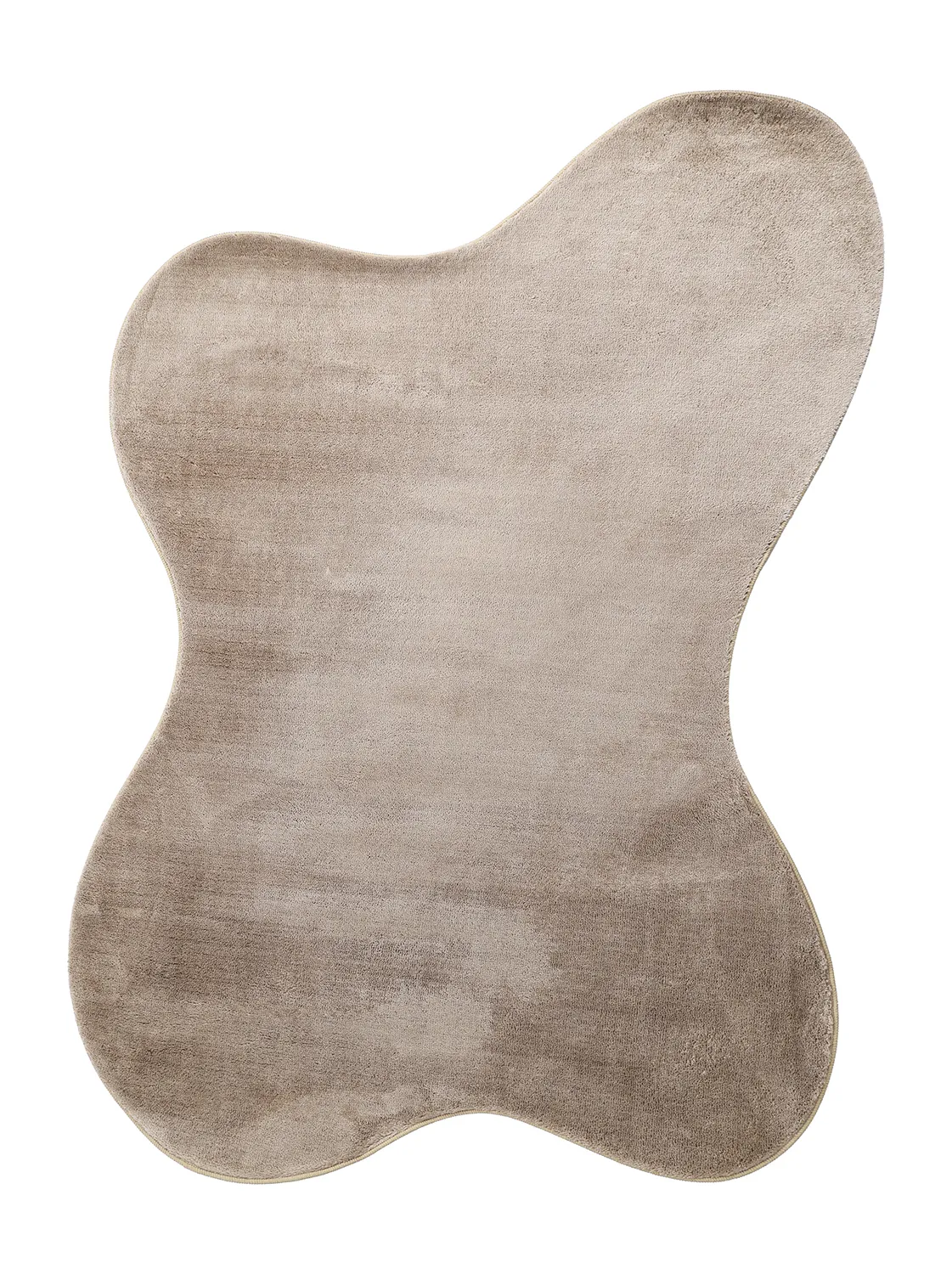 Tappeto Shaggy Ondulato Asimmetrico - Aranga Super Soft Fur (marrone)
