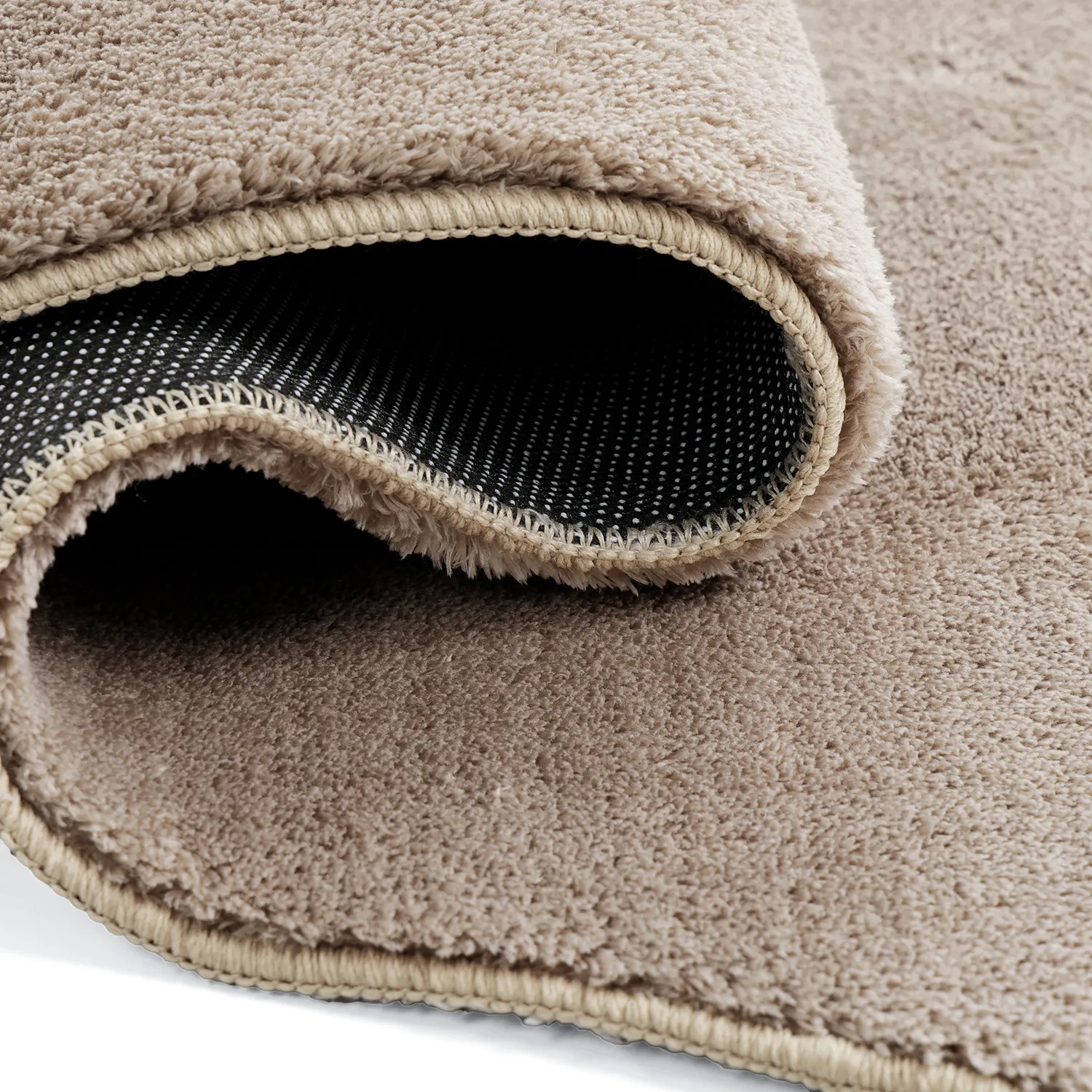 Tappeto Shaggy Ondulato Asimmetrico - Aranga Super Soft Fur (marrone)