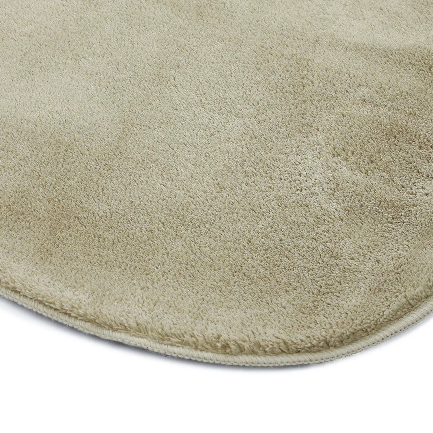 Tappeto Shaggy Ondulato Asimmetrico - Aranga Super Soft Fur (verde chiaro)