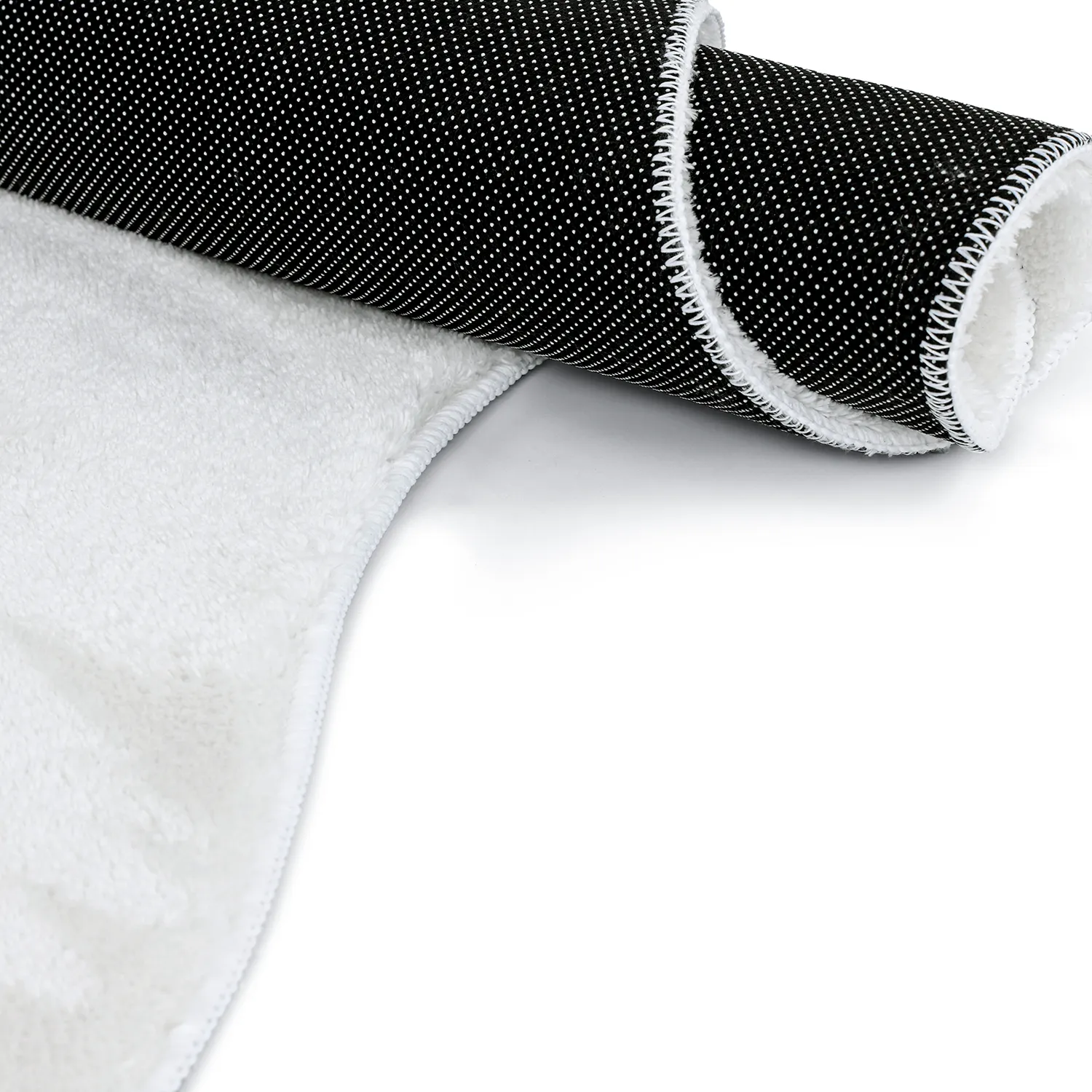 Tappeto Shaggy Ondulato Asimmetrico - Aranga Super Soft Fur (bianco)