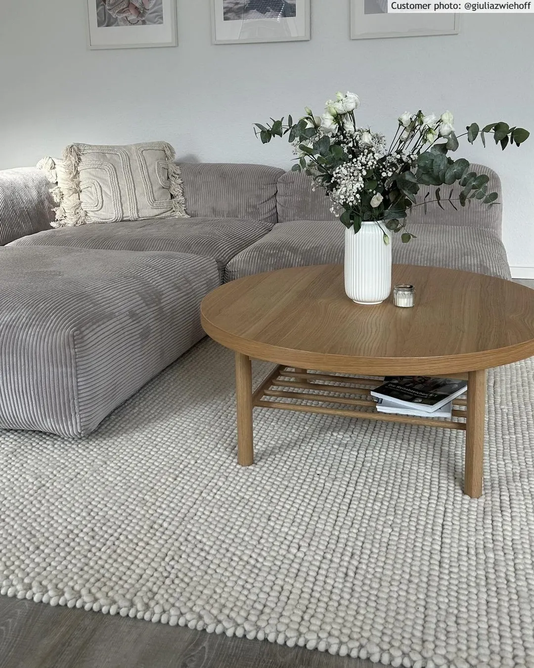 Tappeto In Lana - Avafors Wool Bubble (beige)