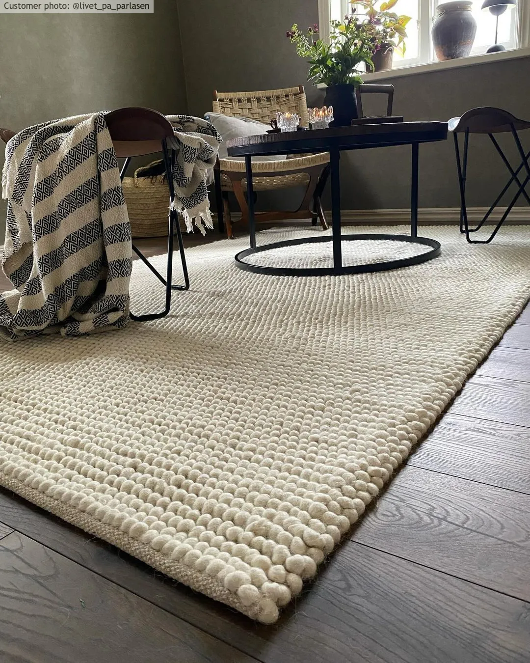 Tappeto In Lana - Avafors Wool Bubble (beige)