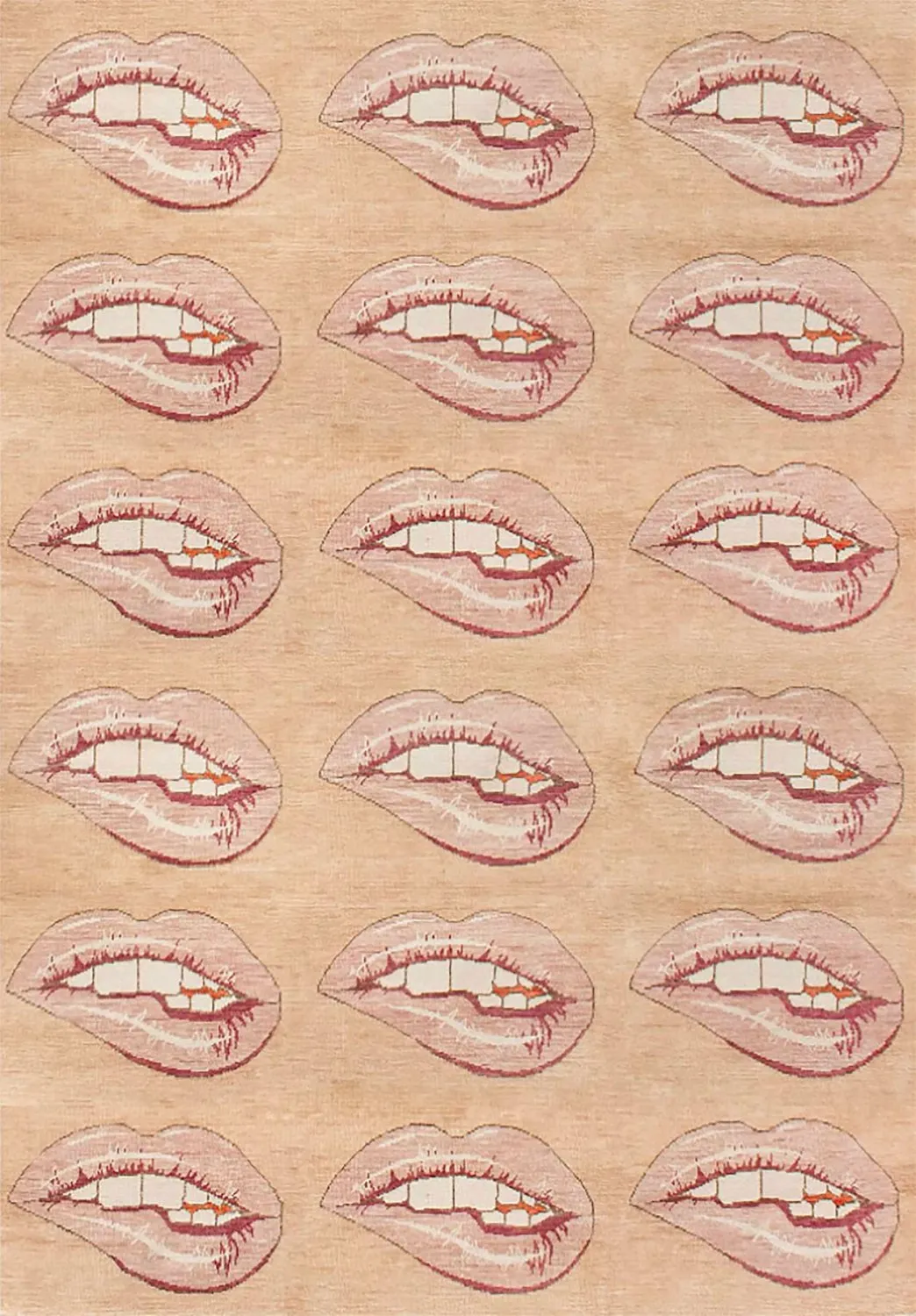 Tappeto Wilton - Avery (beige/rosa)