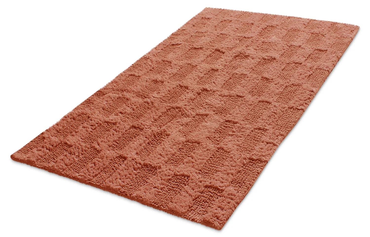 Tappeto da bagno - Bevin (terracotta)