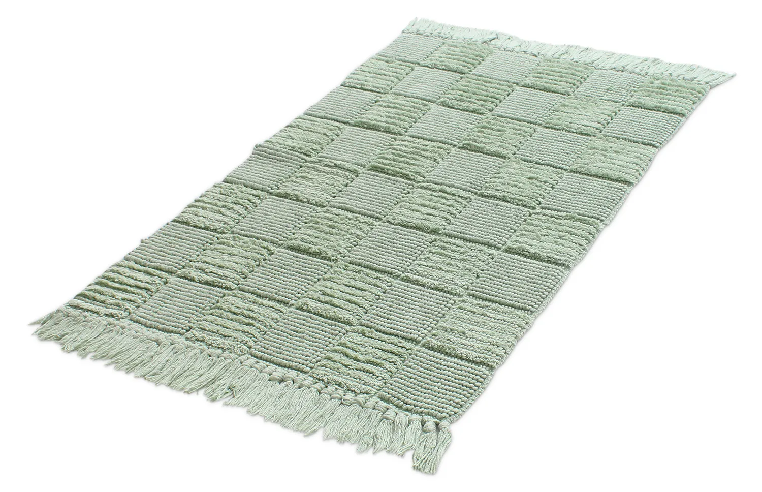 Tappeto da bagno - Duna (verde chiaro)