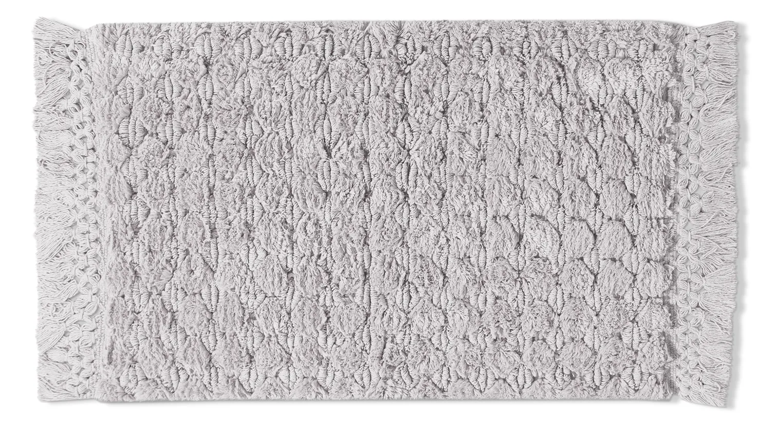 Tappeto da bagno - Elvie (grigio chiaro)