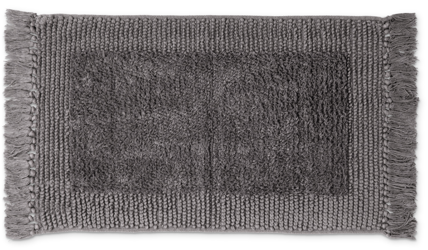 Tappeto da bagno - Flynn (grigio scuro