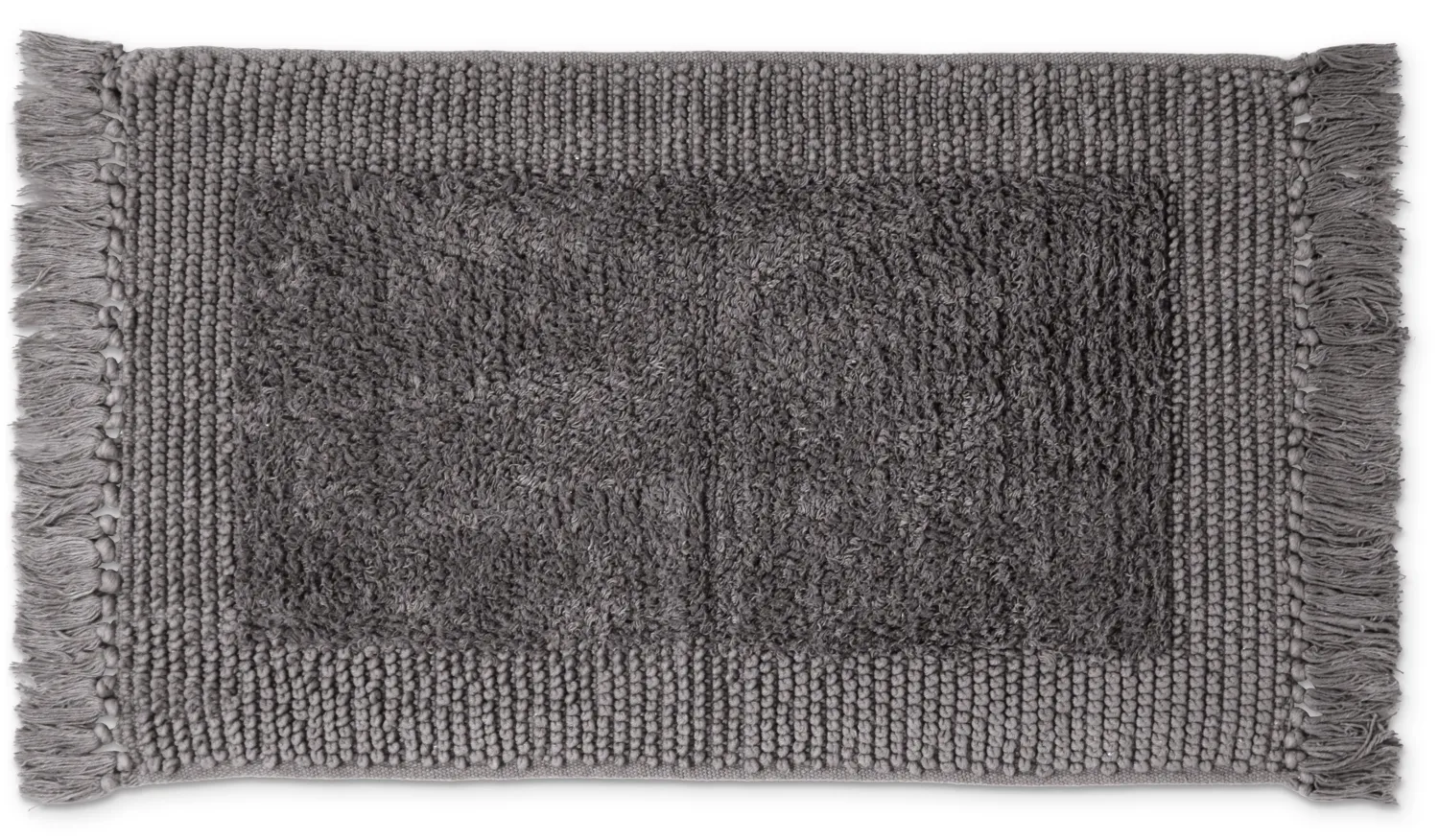 Tappeto da bagno - Flynn (grigio scuro)