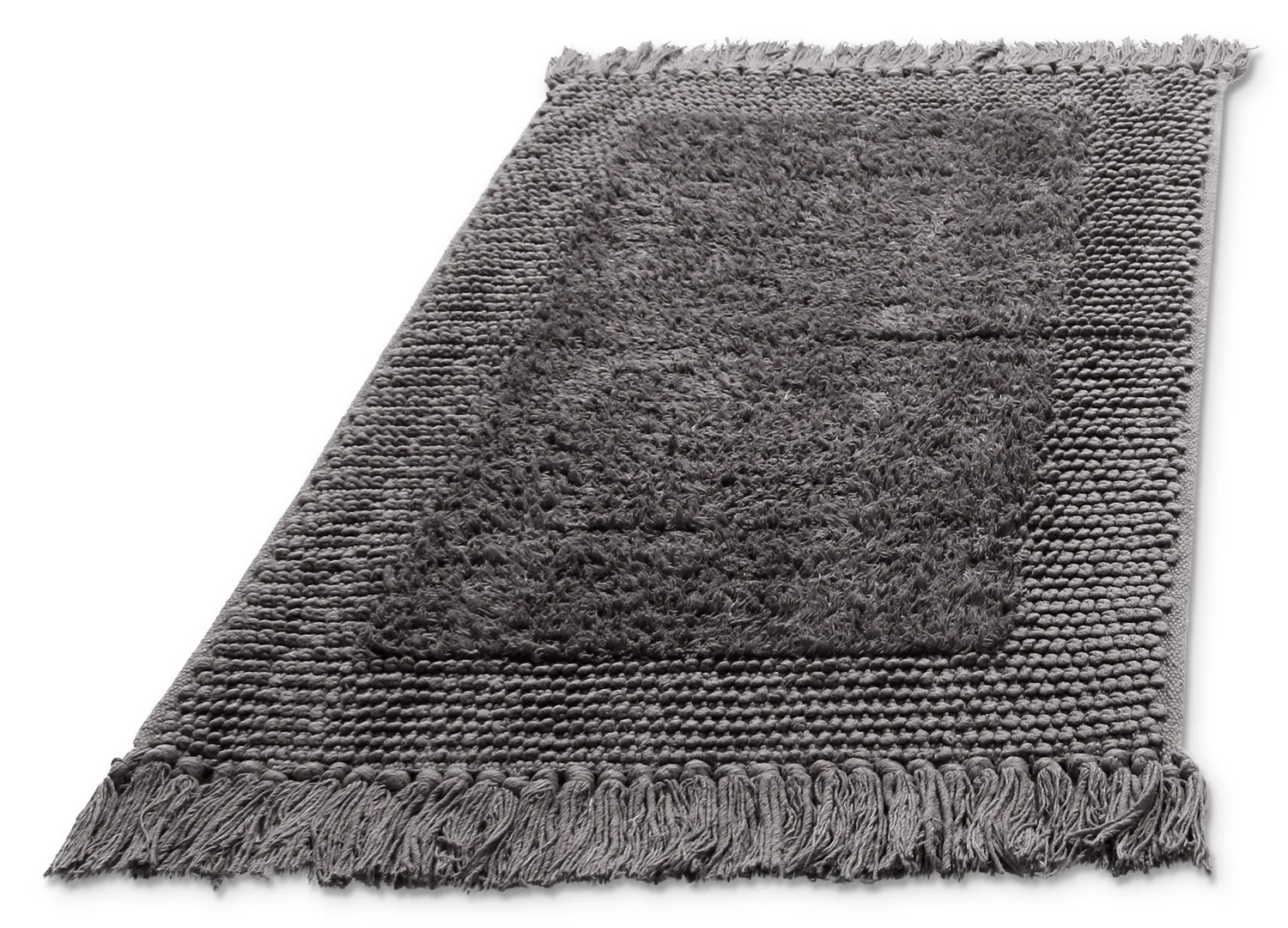 Tappeto da bagno - Flynn (grigio scuro)