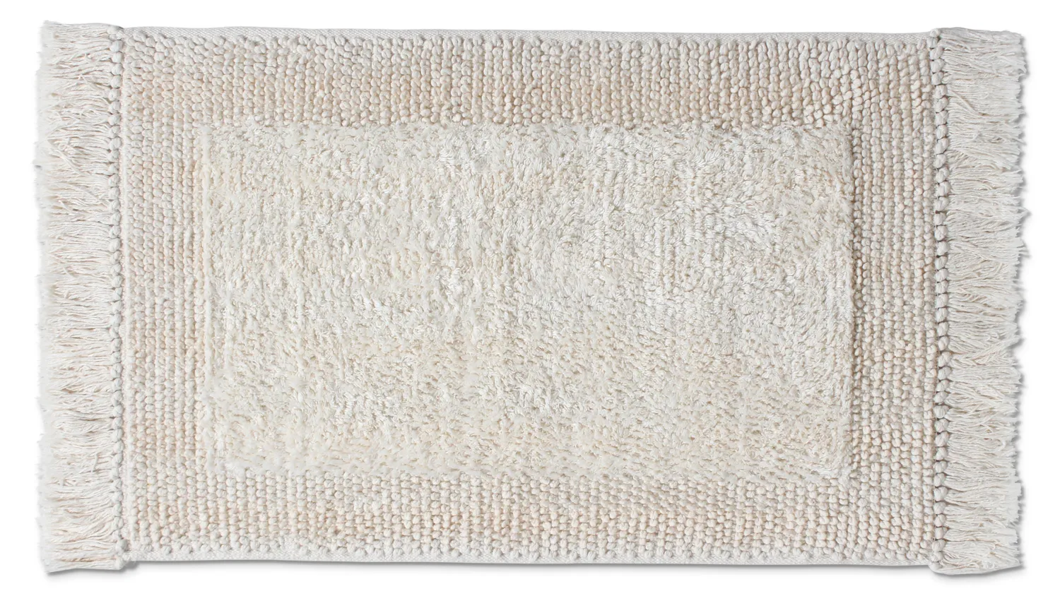 Tappeto da bagno - Flynn (bianco)