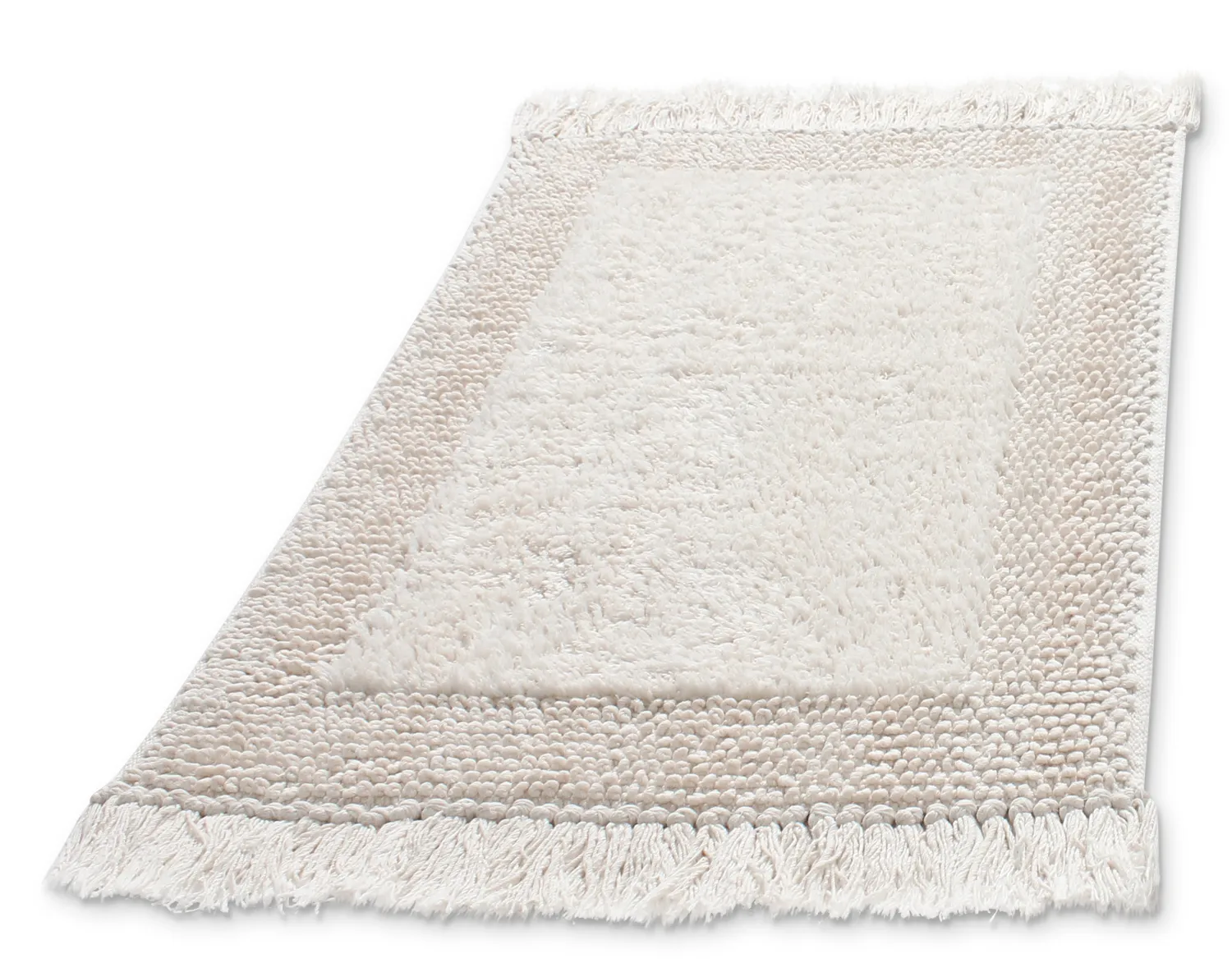 Tappeto da bagno - Flynn (bianco)