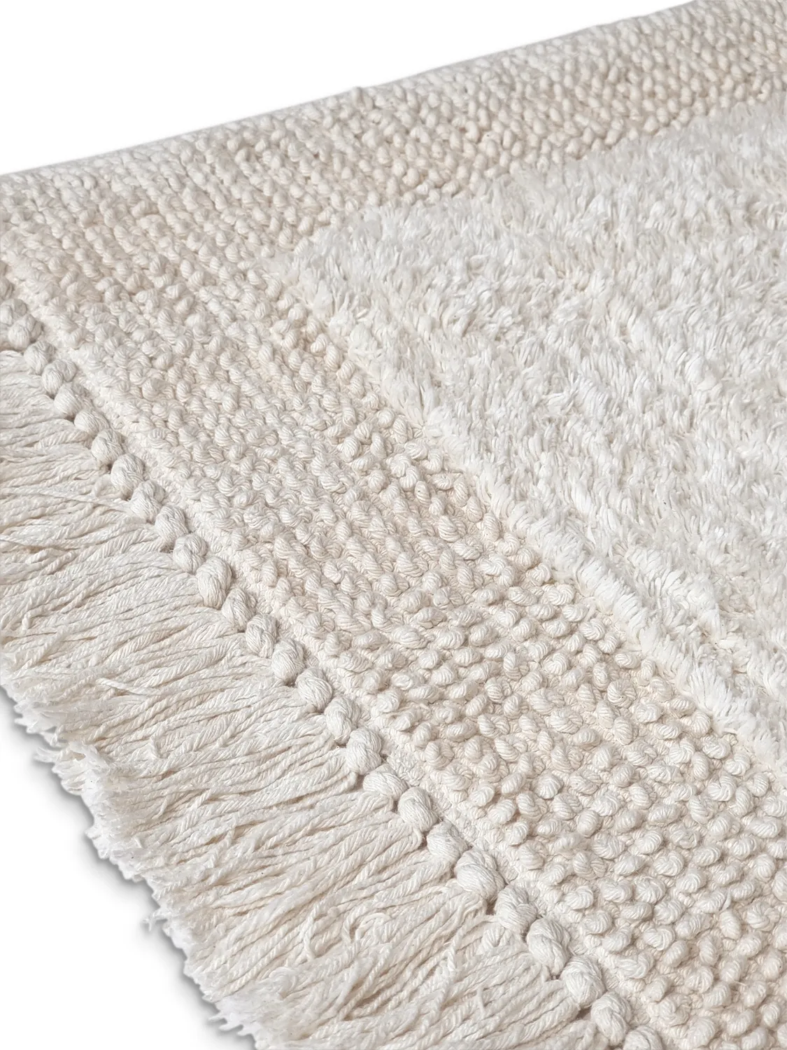 Tappeto da bagno - Flynn (bianco)