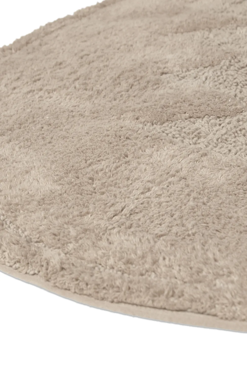 Tappeto da bagno ovale - Gertie (beige)