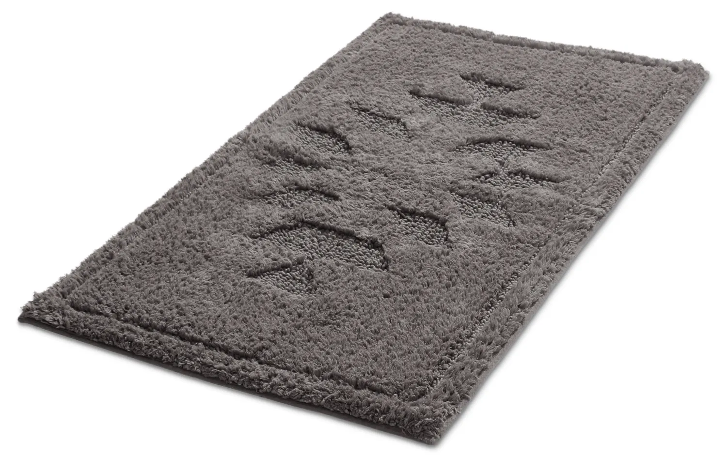 Tappeto da bagno - Gertie (grigio scuro)