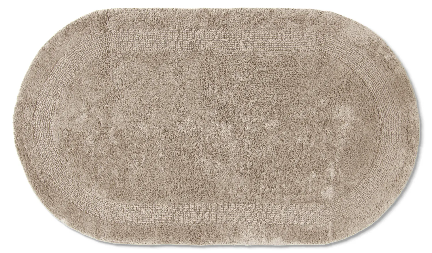 Tappeto da bagno ovale - Nila (beige)