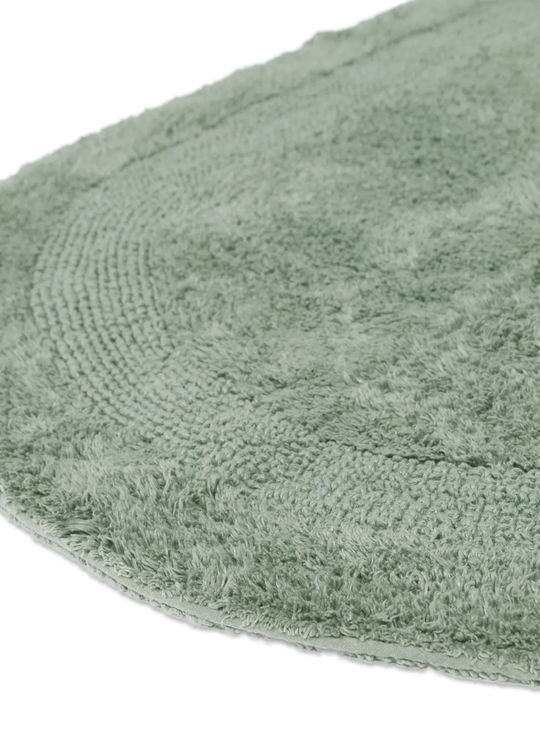 Tappeto da bagno ovale - Nila (verde chiaro)