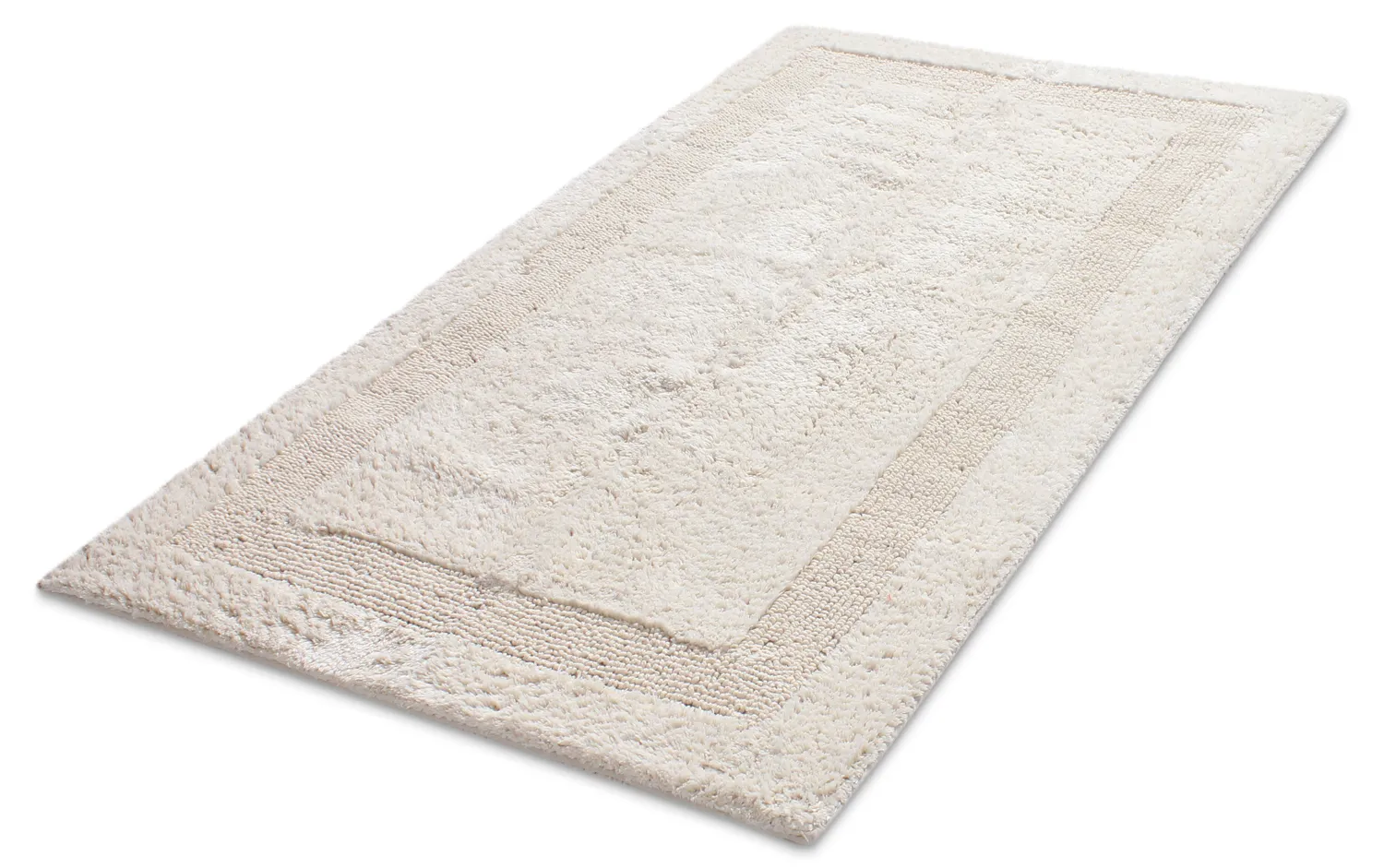 Tappeto da bagno - Nila (bianco)