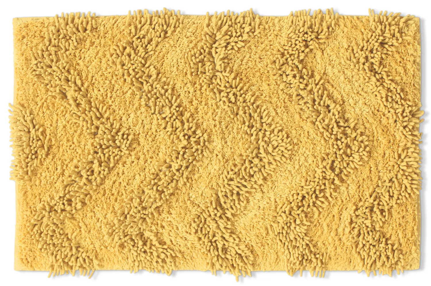 Tappeto da bagno - Tressa (giallo)